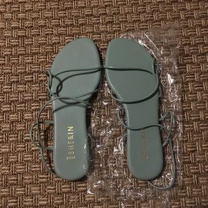 Shein tie up sandals